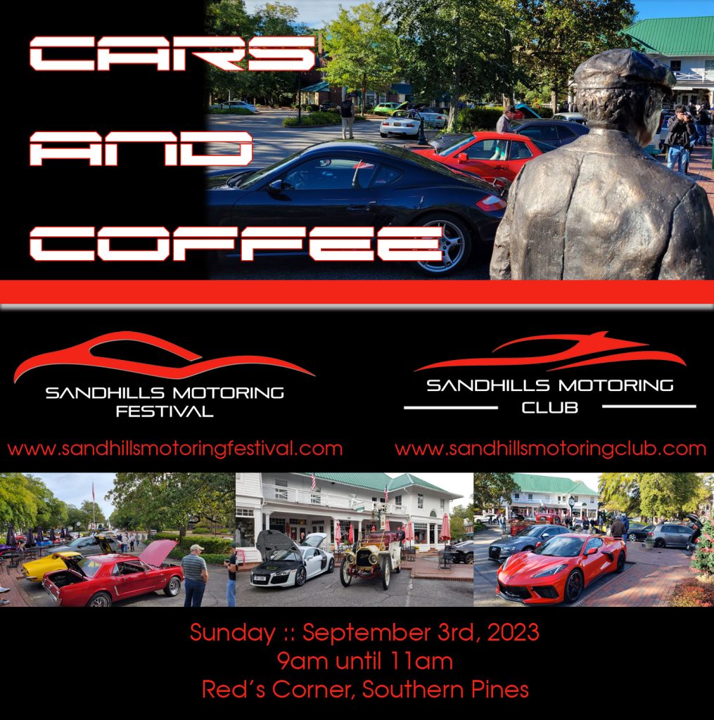 Cars & Coffee - Sept. 3rd at Red's Corner